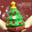 Tree Christmas Festive Bubble Machine With Music And Light Children Effects For 5