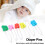 Assorted Color Cloth Diaper Pins with Safety Lock 6pcs Random 2# 7