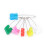 Assorted Color Cloth Diaper Pins with Safety Lock 6pcs Random 2# 15
