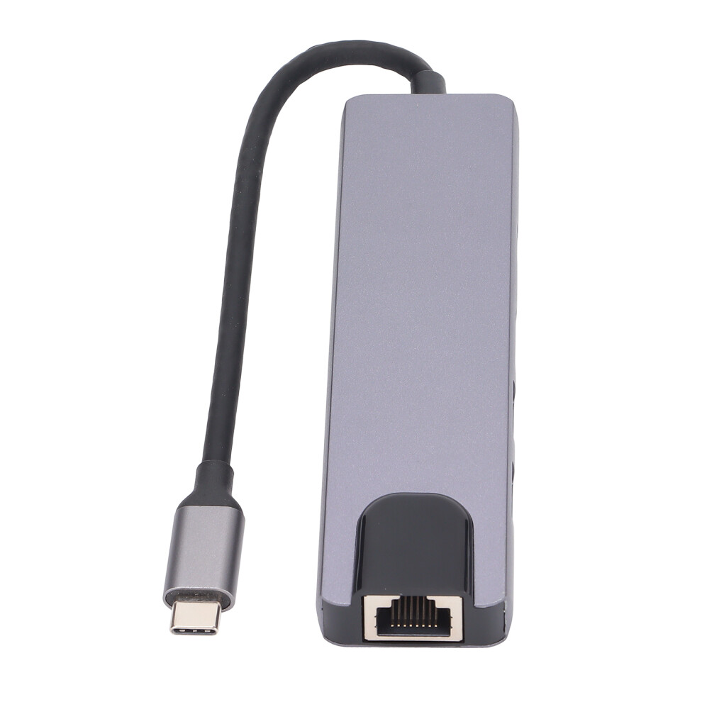 Docking Hub 5 In 1 Type-C To Hdmi, Usb3.0, Ethernet, 87W Pd 9481358429421