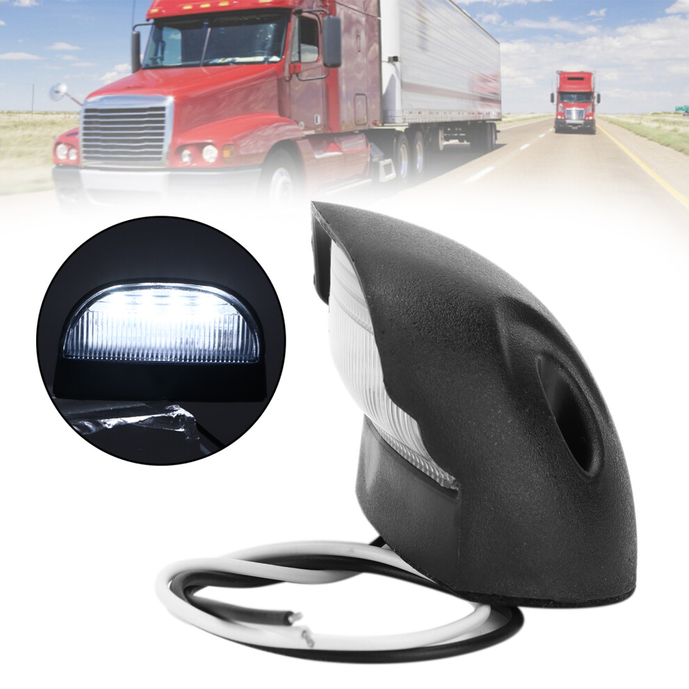 4Led License Plate Lamp 10-30V For Truck Trailer Rvs Suvs Boats White 3321358429365
