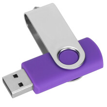 Purple Candy USB 2.0 Drehbare 2GB Tragbare Flash-Laufwerk für PC &amp; Co.