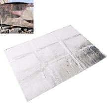 Hood Heat Shield Schalldämmende Isolierung 1,4 x 1,0 m Silber