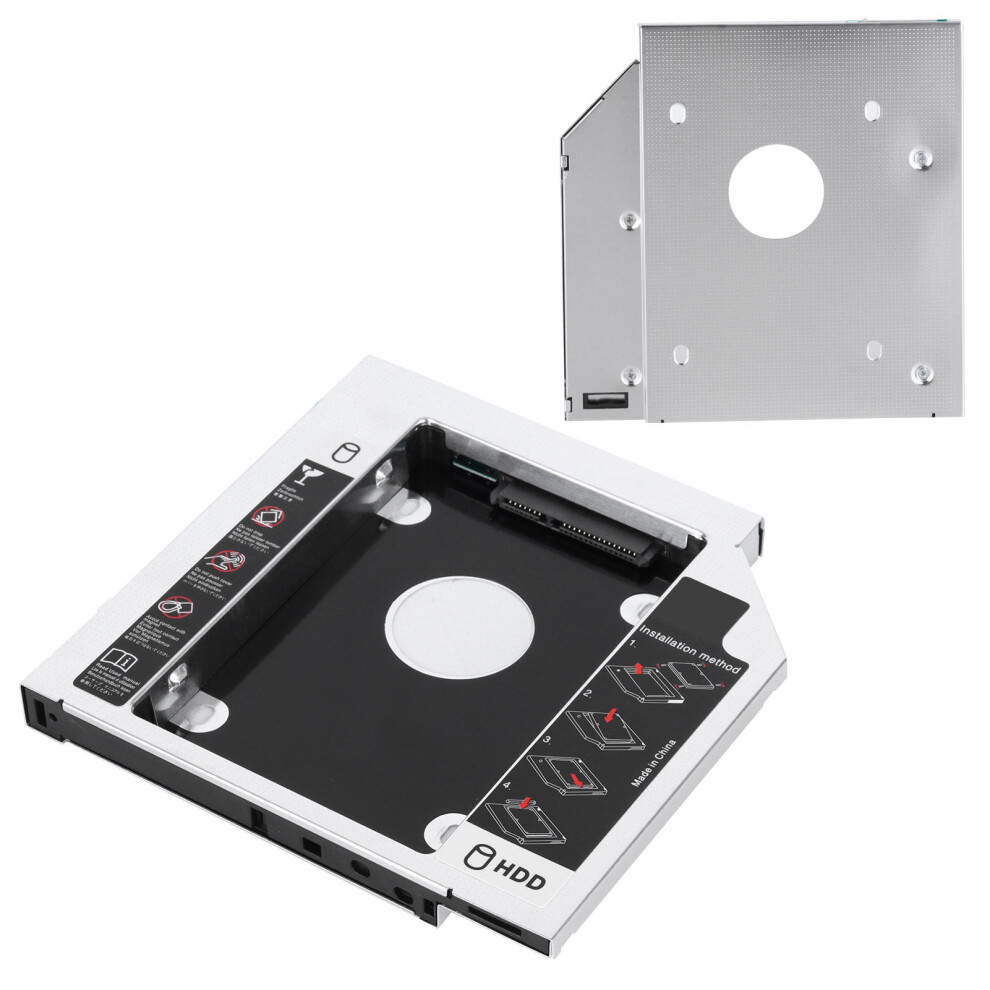Sata3.0 Hdd Caddy 12.7Mm Universal Aluminum Alloy For Laptop 8161358433635