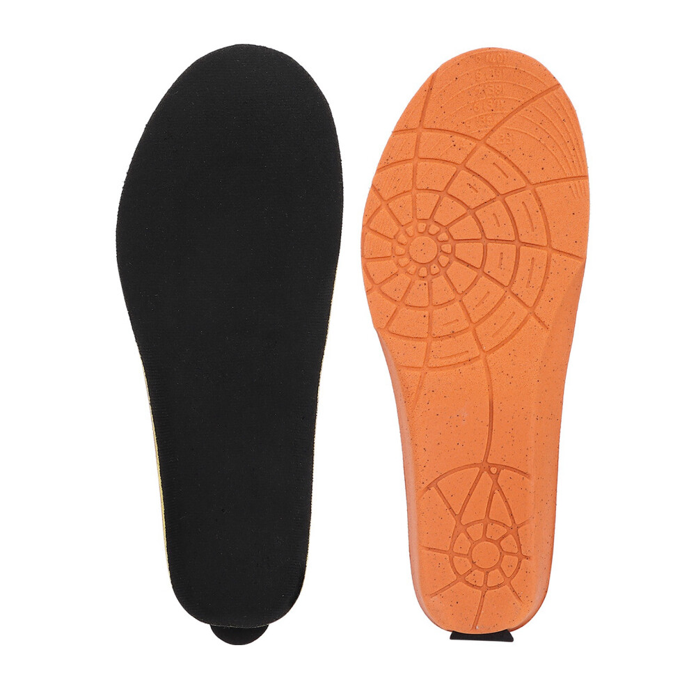 Rechargeable Electric Heated Insoles Foot Warmers USB Adjustable Temp - Size 35-40