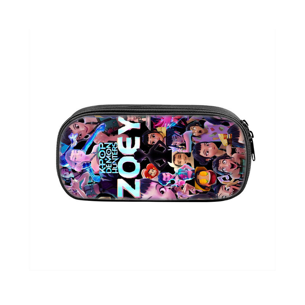 (Style 22) Kpop Demon Hunters Teens Pencil Pouch Lightweight Nylon Storage Bag Small-image-OPC-PMS5JRP-NEW