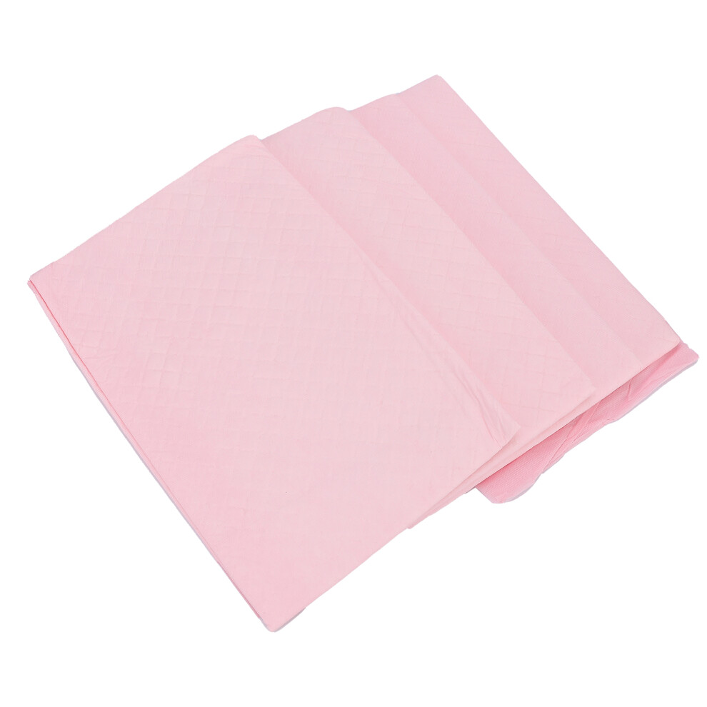 4Pcs Heavy Absorbency Disposable Underpads Breathable Soft Bed Pads for Adults