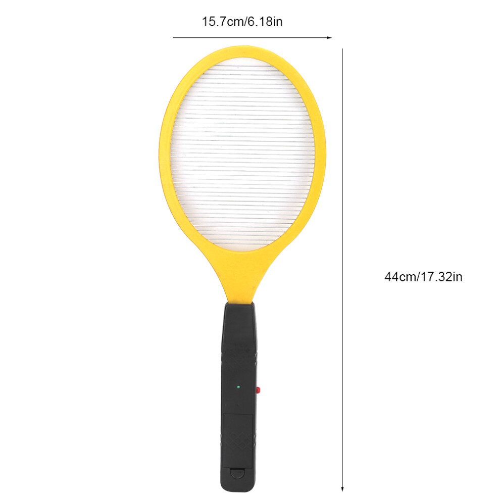 Yellow Battery-Powered Fly Killer Racket with 2000V Shock Protection-image-OPC-PMS5KZK-NEW