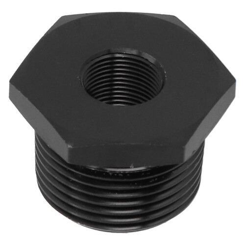011C Ölfilter-Adapter 1/2-28 auf 3/4NPT-Kappe schwarz 1