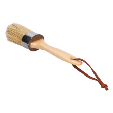 Oval & Round Bristle Paint Brush Set for Home & Furniture Decor