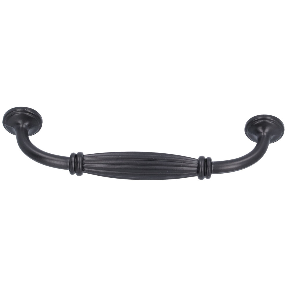 Black Zinc Alloy Cabinet Handle 15X4cm For Drawers & Wardrobes 4641358438044