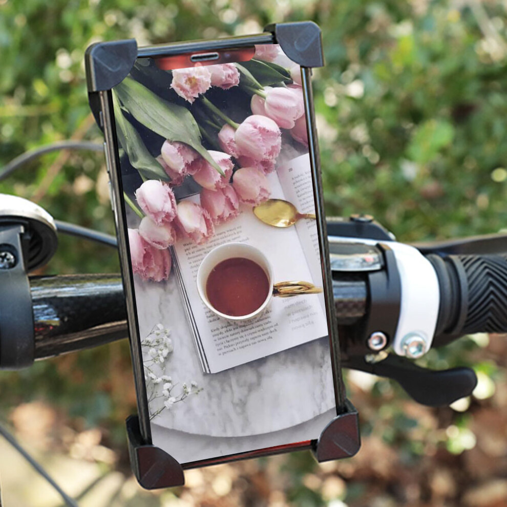 Secure Lock 360 Rotate Bike Phone Holder For Motorcycles & Scooters 7691358438305