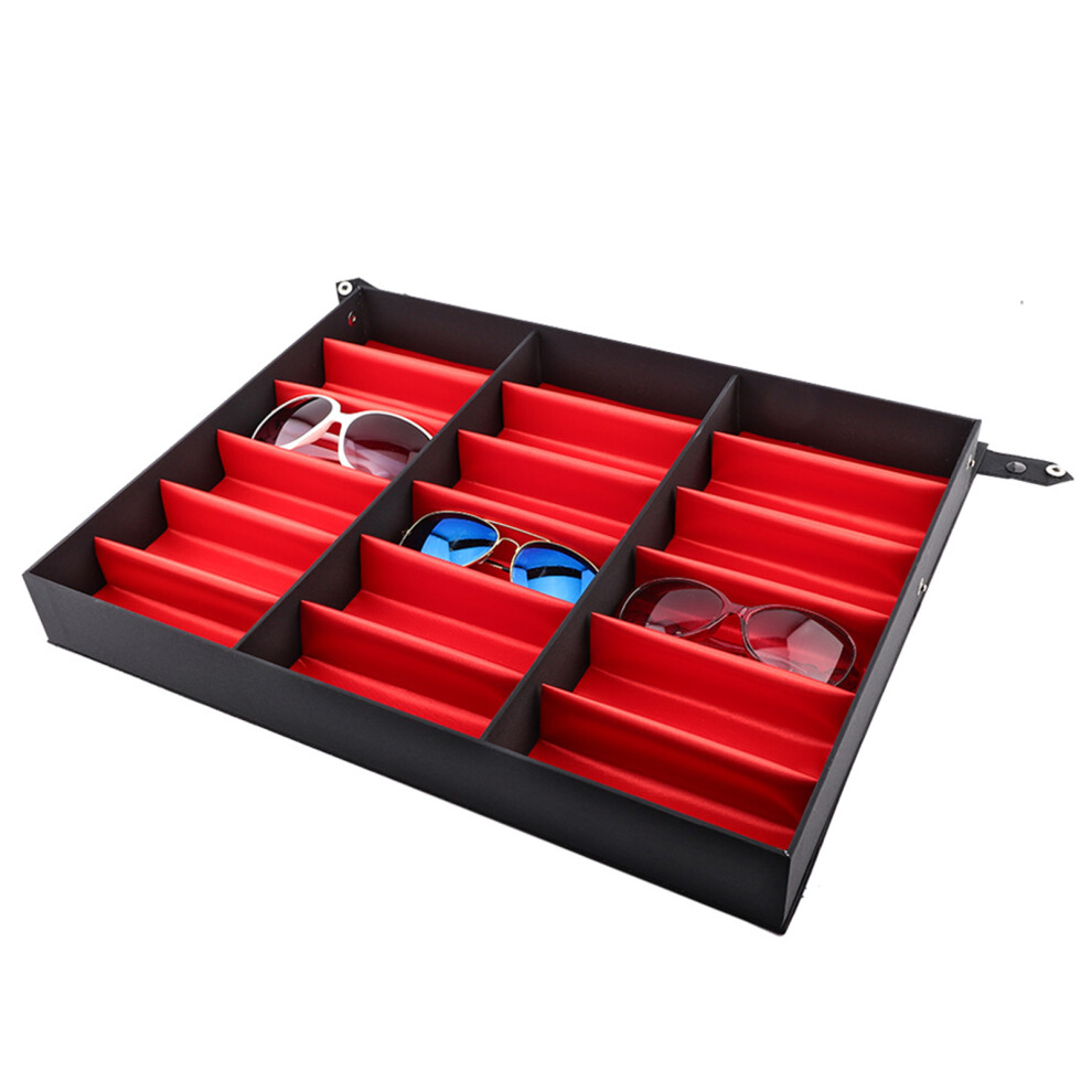 18 Grids Glasses Display Stand Sunglasses Storage Box.Glasses Jewelry.Organizer