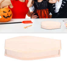 Halloween-Kistenbox DIY aus Holz Requisit 17,8x7,5x4,5 cm