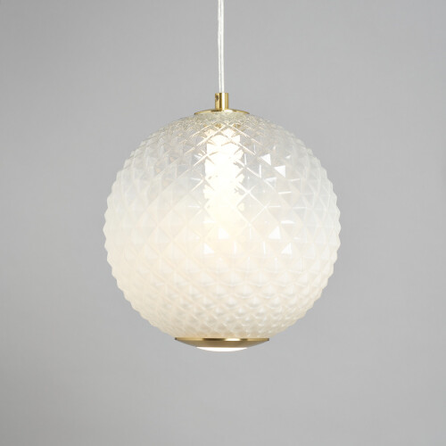 Visconte Oskar Ceiling Pendant LED 1 Light - Brass 2