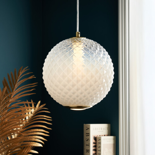 Visconte Oskar Ceiling Pendant LED 1 Light - Brass 1