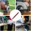Circular Saw Guide Rail Adjustable Base Guide 360mm Precision Cutting Rail Skill Saw Positioning Guide 3