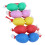 5 Stück ABS Eisen Sand Maracas Eier mit Nylonseilen - 5 Farben 1