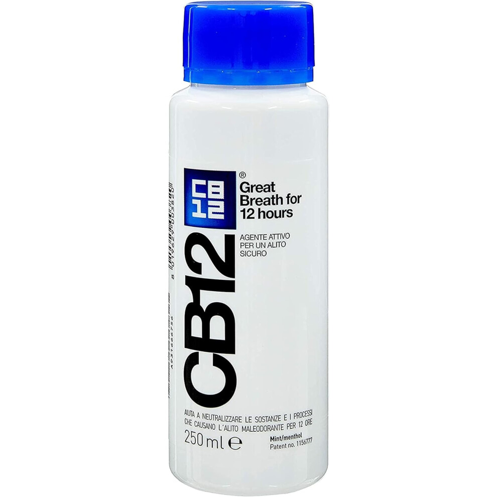 Cb12 Mint Menthol Safe Breath Mouthwash 200Ml X 3