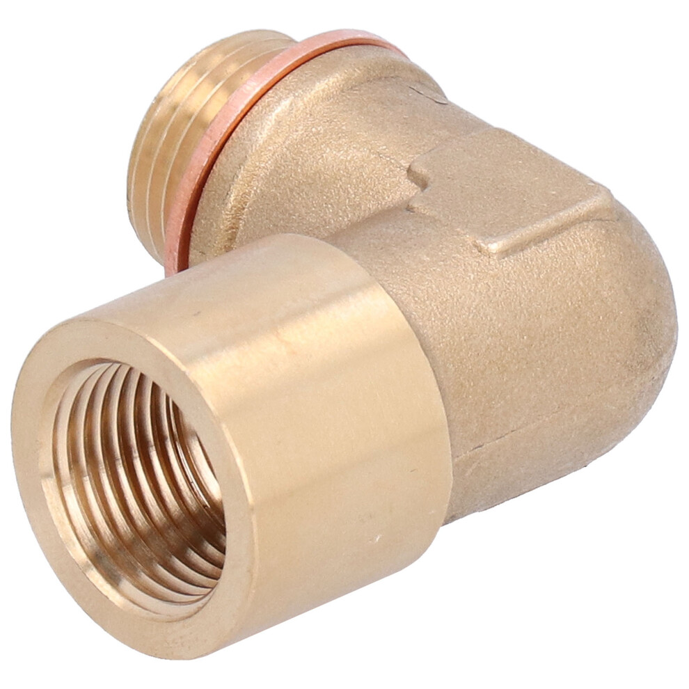 90 Brass Oxygen Sensor Extender M18x1.5 Universal Car Spacer 5021358442880