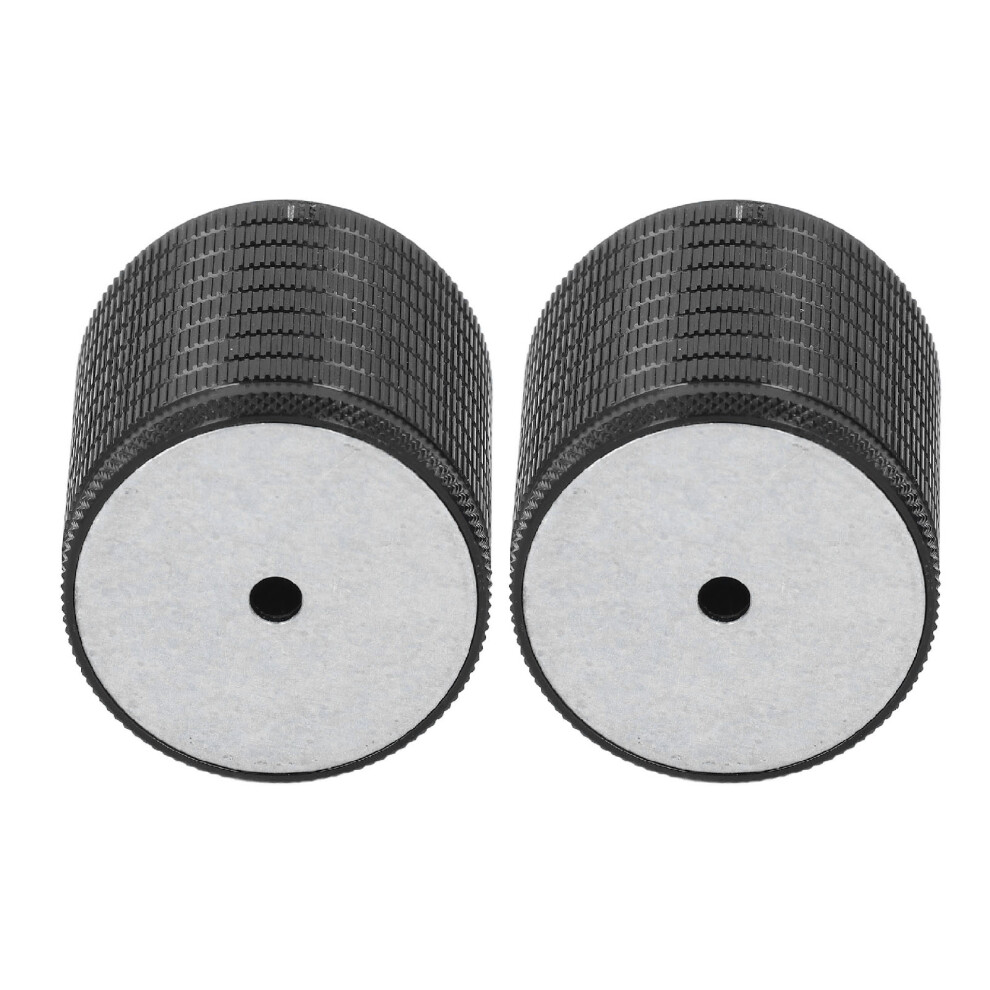 2Pcs Aluminum Table Leg Risers 43-75Mm Adjustable Black Furniture Supports 4901358443319
