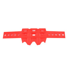 Universal Motorcycle Exhaust Cover - Heat Resistant Red Silicone Guard