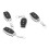 4PCS 433MHz Wireless Remote Control Switch Keychain 12V Black 10