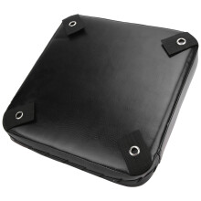 Verstellbare Boxtraining-Targetscheibe aus Kunstleder 30x30cm Rot & Weiß