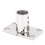 Stainless Steel 90 Rectangular Stanchion Base for Boats, 22mm 2