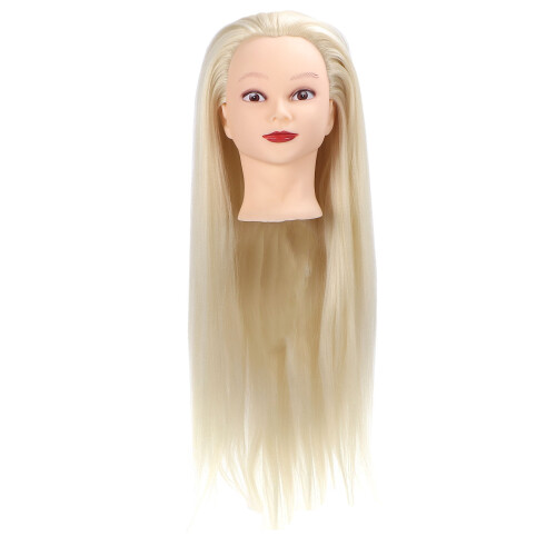 Testa da manichino per formazione parrucchieri - beige 1