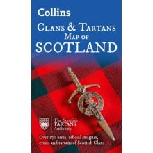Collins Scotland Clans and Tartans Map by Collins Maps Other Book