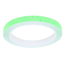 Autocollant réfléchissant à motif hexagonal - Vert, 8 m