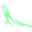 Autocollant réfléchissant à motif hexagonal - Vert, 8 m 4