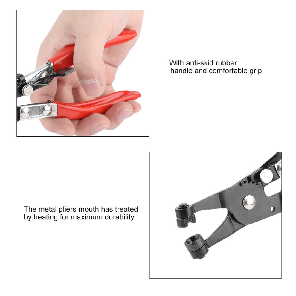 High-Quality Straight Throat Hose Clamp Pliers - Type H Tool 4641358448173