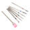7-teiliges Wolframkarbid-Nagel-Bits-Set für 3