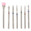 7-teiliges Wolframkarbid-Nagel-Bits-Set für 9