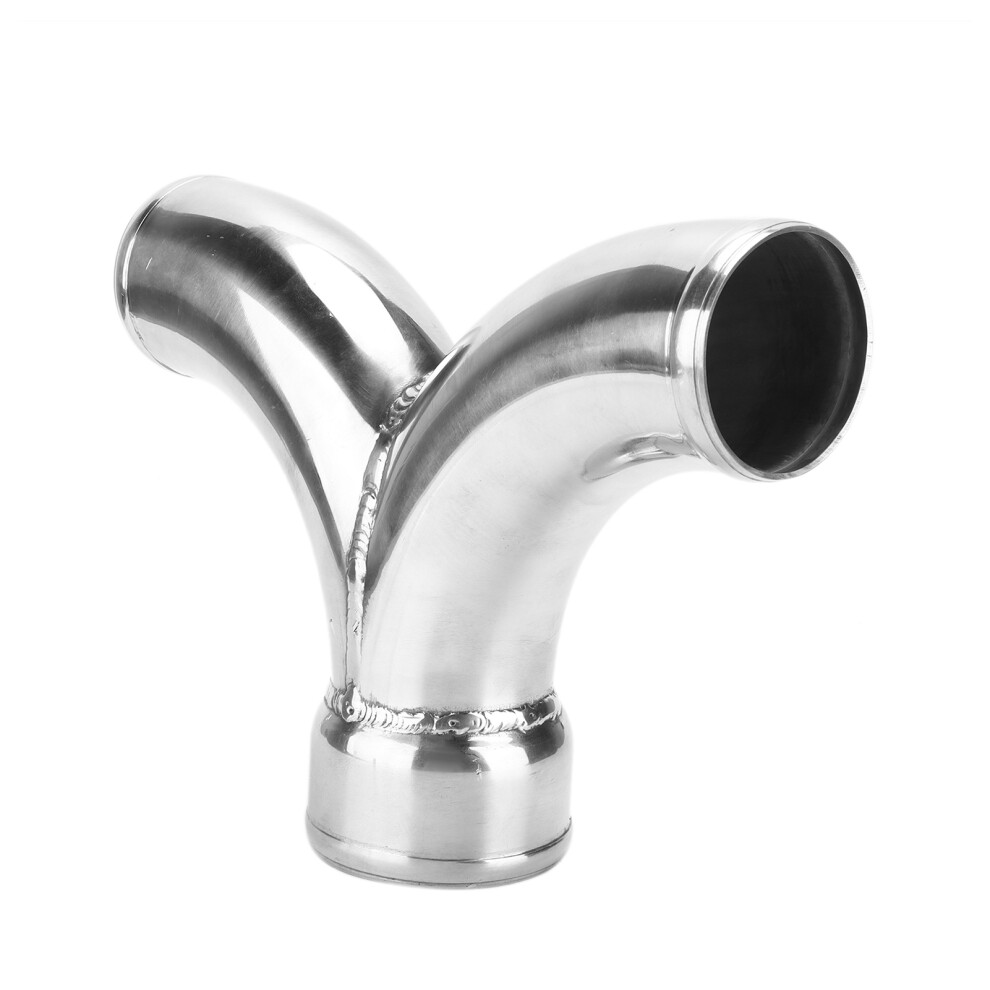 Twin Turbo Y Pipe 2.5In To 3In Stainless Steel Automotive Upgrade 8741358450056