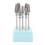 7-teiliges Wolframkarbid-Bohrer-Bits, 10
