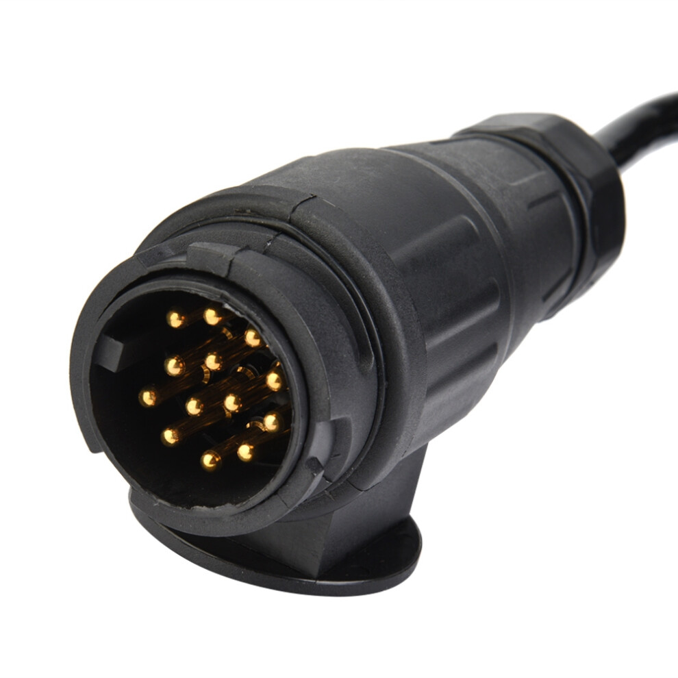 13-Pin Trailer Plug Wiring Adapter For European Caravans & Trailers 9371358450788