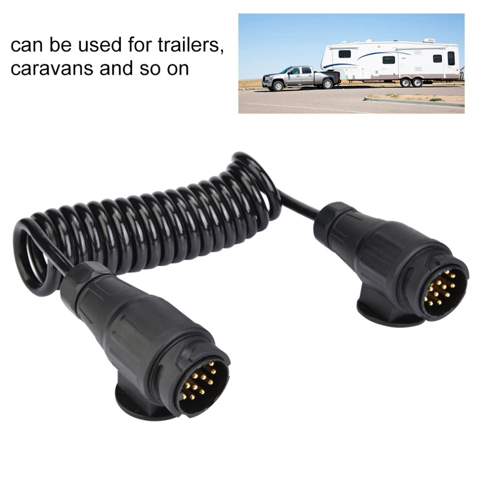 13 Pin Trailer Plug Wiring Connector Adapter For Trailer Caravans And Towing 4651358450793