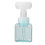 Flacon-pompe mousse à fleurs 250 ml bleu transparent 2