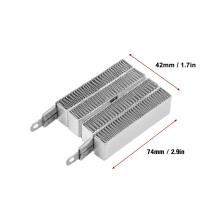 12V 70W Aluminium PTC Ripple Heizplatte — Robust, Konstanttemperatur