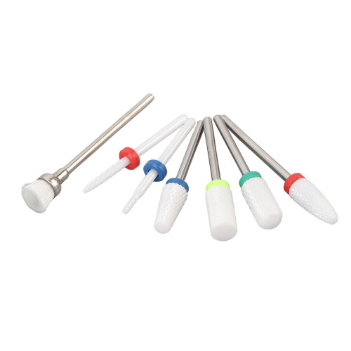 7-teiliges Nagelbohrer-Set aus Wolframstahl, 2