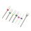 7-teiliges Nagelbohrer-Set aus Wolframstahl, 9