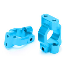2 pièces blocs de direction en alliage d'aluminium 104001 1/10 bleu