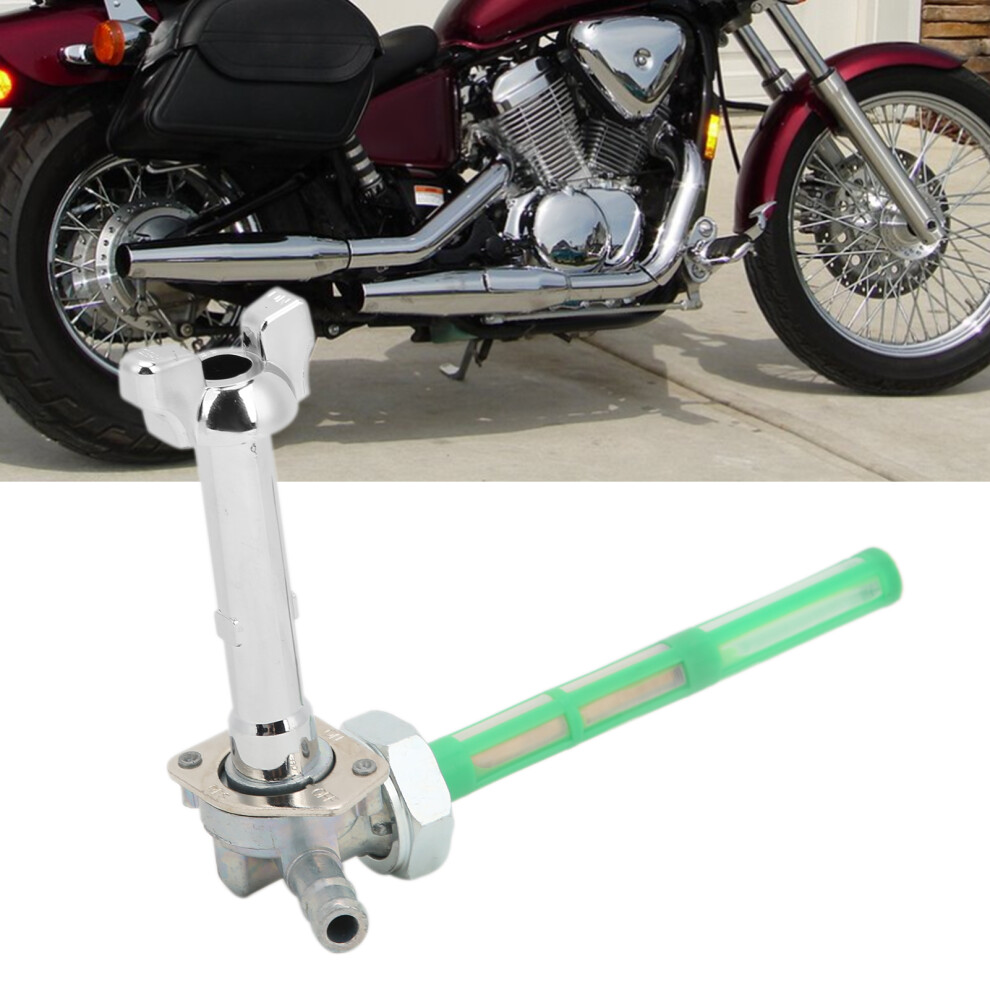 Fuel Valve Petcock With Lever 16950-Kaf-000 Replacement For Honda Shadow Vlx600 6941358452988
