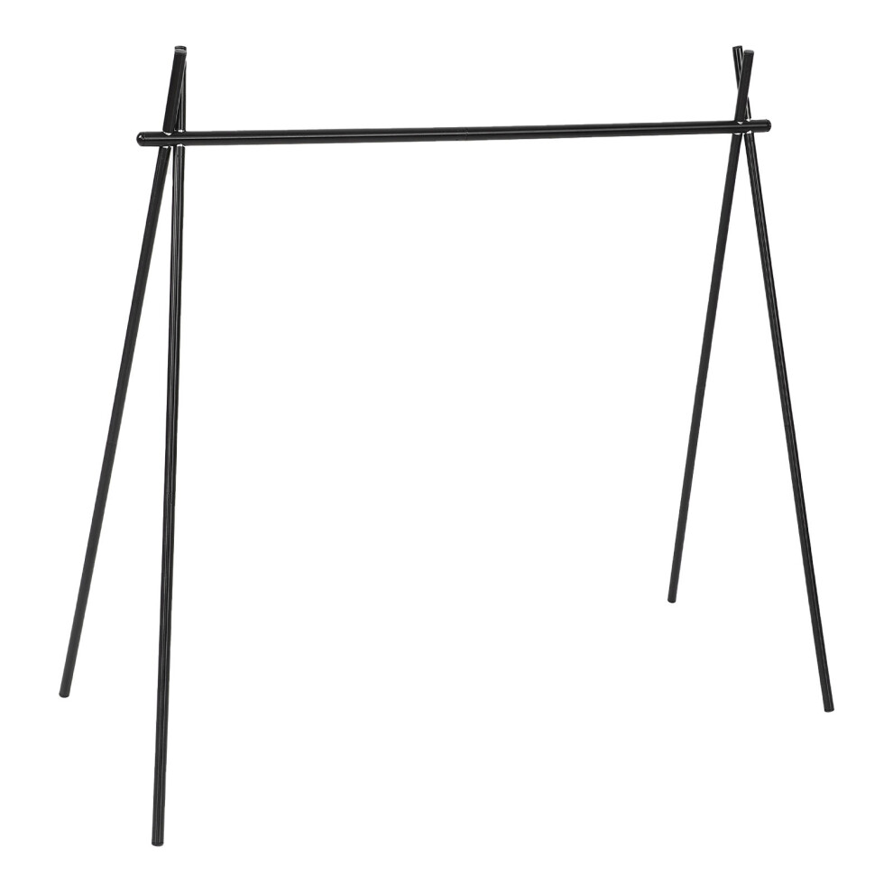 Black Aluminum Tripod Hanging Rack 101x60x100cm with Storage Bag-image-OPC-PMS75SX-NEW