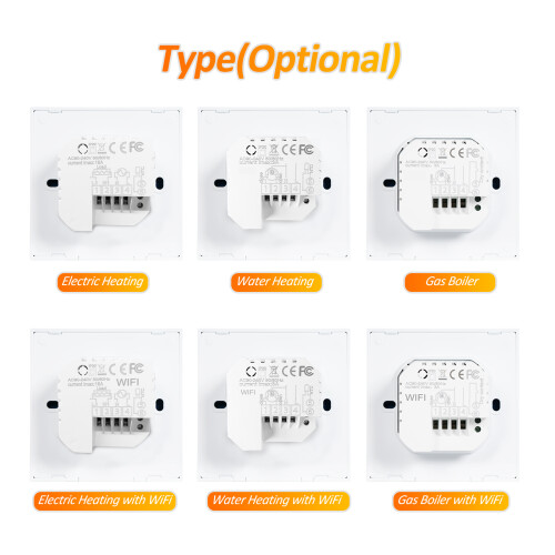 HY610-WIFI Smart-Heizthermostat, digitaler 2