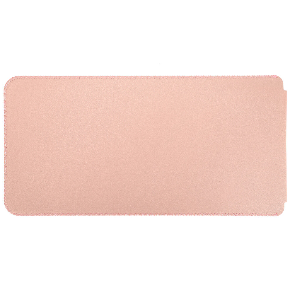 Thin Portable Faux Leather Keyboard Case For Logitech K380 Pink/Silver 8701358454928