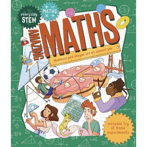 Everyday STEM Maths Amazing Maths by Lou Abercrombie Paperback Book